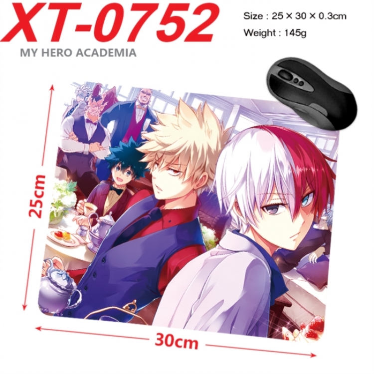 My Hero Academia Anime peripheral new lock edge mouse pad 25X30cm