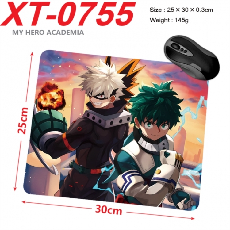 My Hero Academia Anime peripheral new lock edge mouse pad 25X30cm