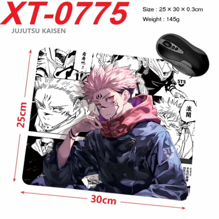 Jujutsu Kaisen Anime peripheral new lock edge mouse pad 25X30cm