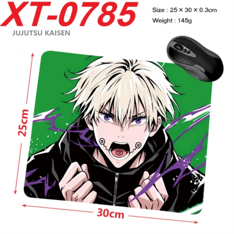 Jujutsu Kaisen Anime peripheral new lock edge mouse pad 25X30cm
