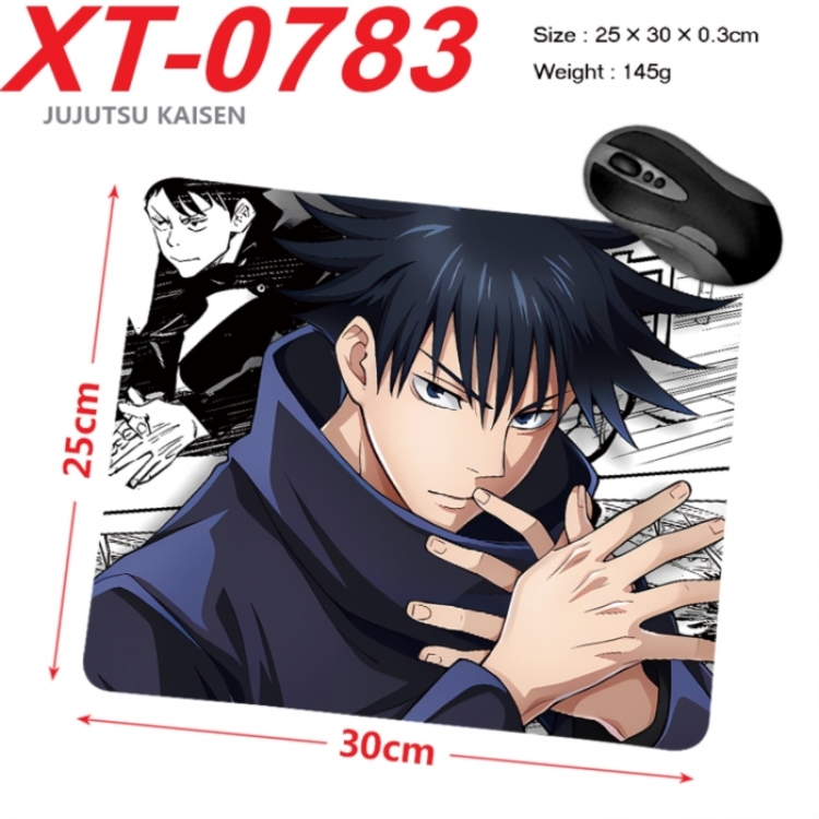 Jujutsu Kaisen Anime peripheral new lock edge mouse pad 25X30cm