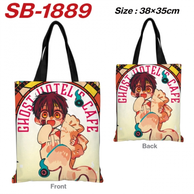 Toilet-bound Hanako-kun Anime Canvas Handheld Shoulder Bag Handbag Shopping Bag 38X35CM SB-1889