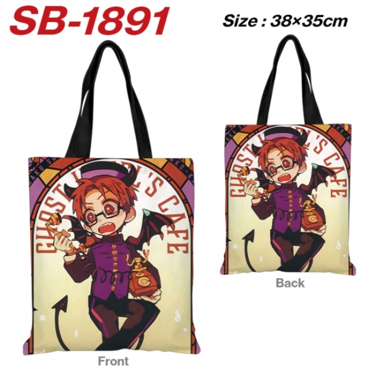 Toilet-bound Hanako-kun Anime Canvas Handheld Shoulder Bag Handbag Shopping Bag 38X35CM SB-1891