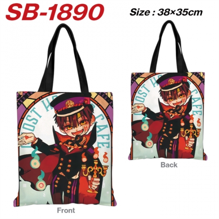 Toilet-bound Hanako-kun Anime Canvas Handheld Shoulder Bag Handbag Shopping Bag 38X35CM SB-1890