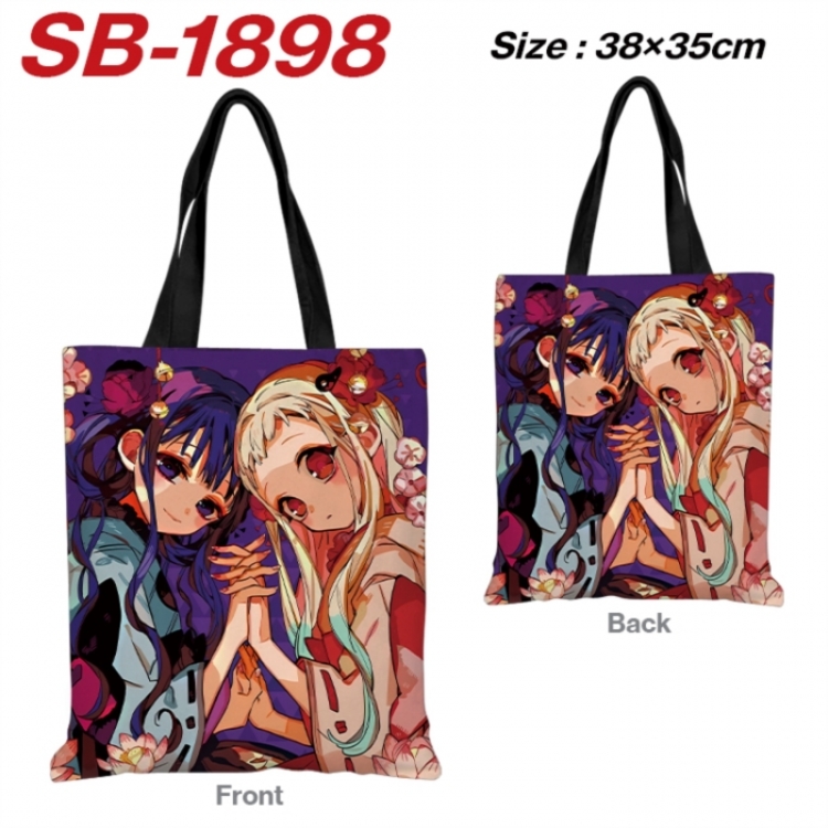 Toilet-bound Hanako-kun Anime Canvas Handheld Shoulder Bag Handbag Shopping Bag 38X35CM SB-1898