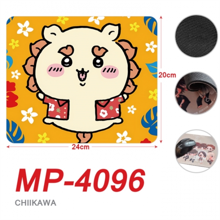 Chiikawa Anime Full Color Printing Mouse Pad Unlocked 20X24cm price for 5 pcs