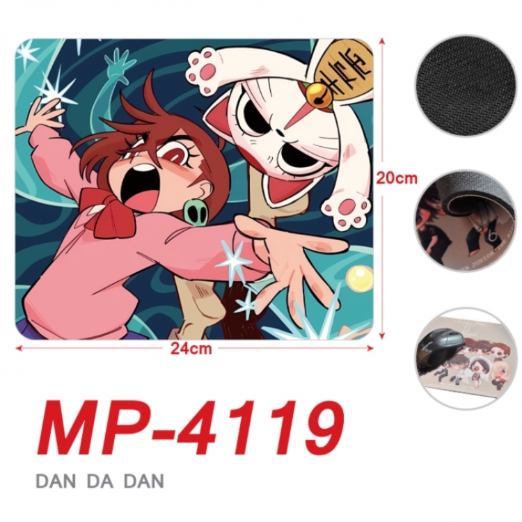 Dandadan Anime Full Color Printing Mouse Pad Unlocked 20X24cm price for 5 pcs