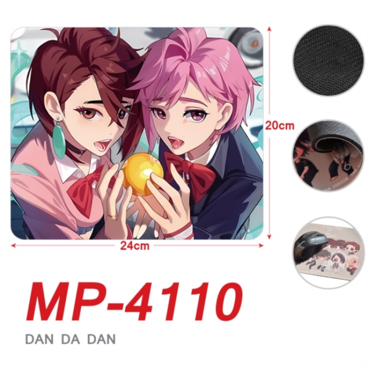 Dandadan Anime Full Color Printing Mouse Pad Unlocked 20X24cm price for 5 pcs