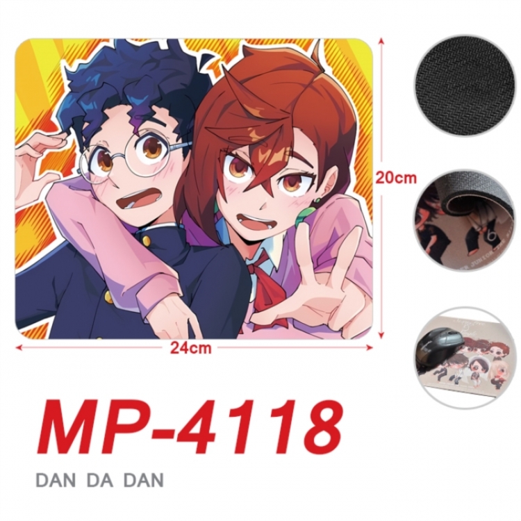 Dandadan Anime Full Color Printing Mouse Pad Unlocked 20X24cm price for 5 pcs