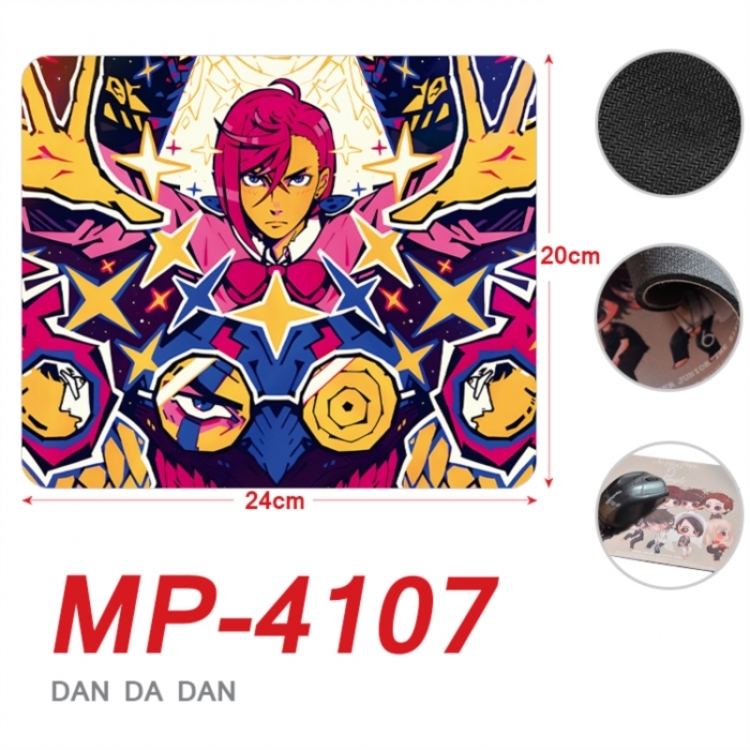 Dandadan Anime Full Color Printing Mouse Pad Unlocked 20X24cm price for 5 pcs