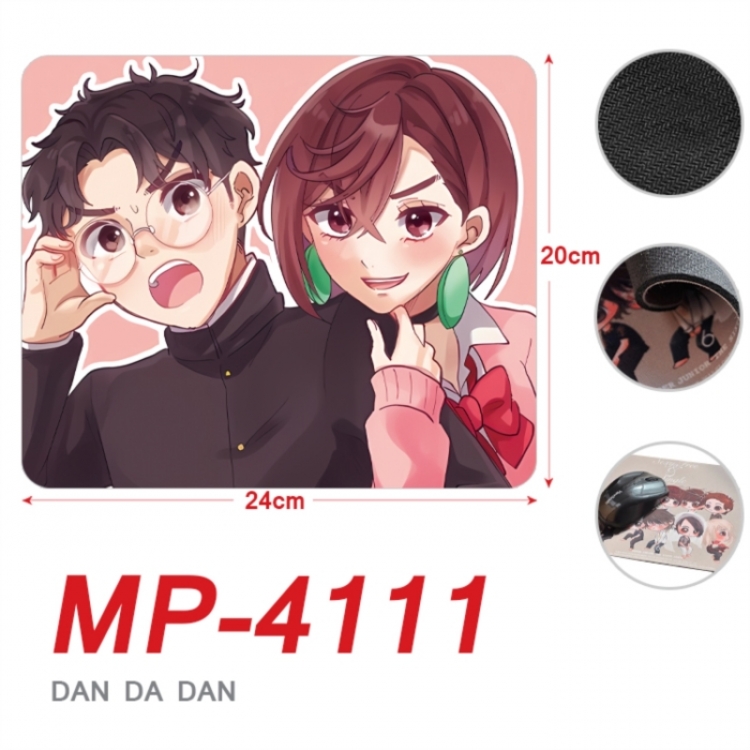 Dandadan Anime Full Color Printing Mouse Pad Unlocked 20X24cm price for 5 pcs