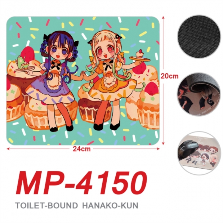 Toilet-bound Hanako-kun Anime Full Color Printing Mouse Pad Unlocked 20X24cm price for 5 pcs