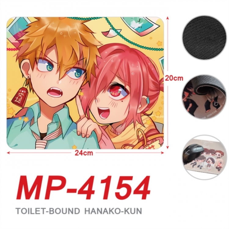 Toilet-bound Hanako-kun Anime Full Color Printing Mouse Pad Unlocked 20X24cm price for 5 pcs
