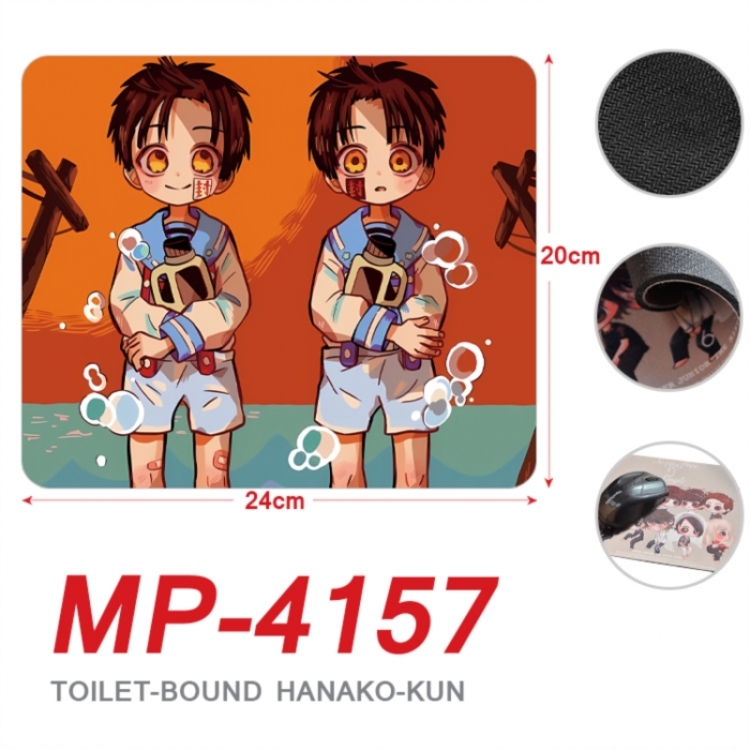 Toilet-bound Hanako-kun Anime Full Color Printing Mouse Pad Unlocked 20X24cm price for 5 pcs