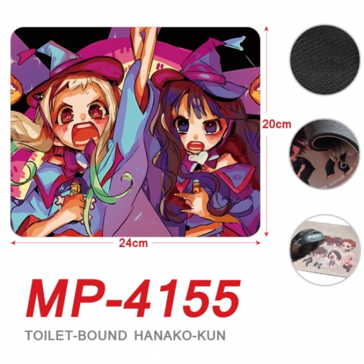 Toilet-bound Hanako-kun Anime Full Color Printing Mouse Pad Unlocked 20X24cm price for 5 pcs