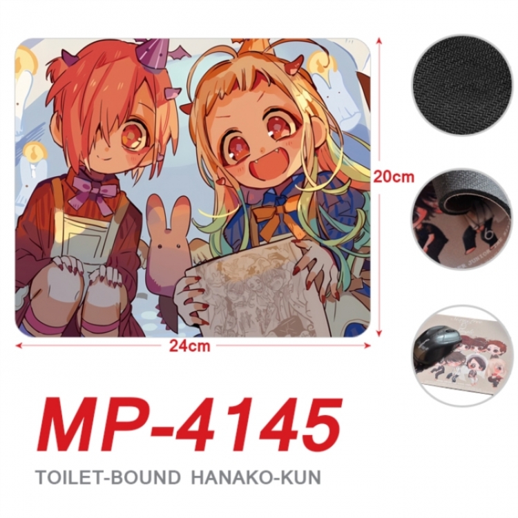 Toilet-bound Hanako-kun Anime Full Color Printing Mouse Pad Unlocked 20X24cm price for 5 pcs