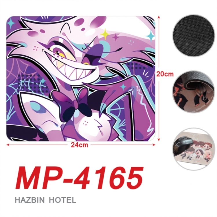 Hazbin Hotel Anime Full Color Printing Mouse Pad Unlocked 20X24cm price for 5 pcs