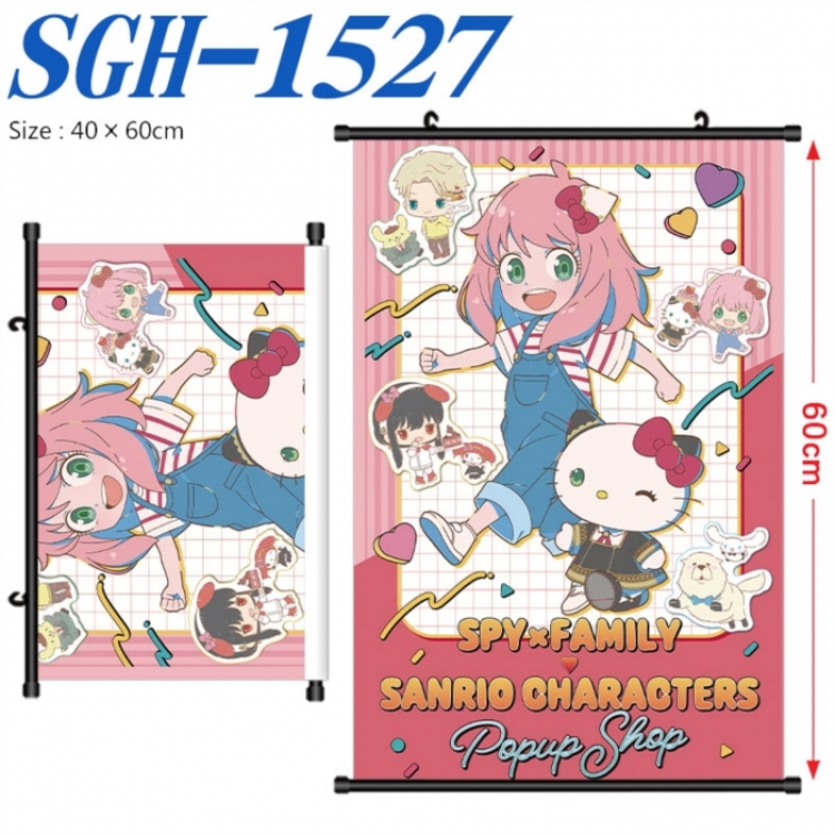 SPY×FAMILY Anime digital printed pole style hanging picture Wall Scroll 40x60cm SGH-1527