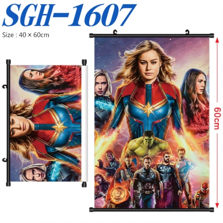 Marvel Anime digital printed pole style hanging picture Wall Scroll 40x60cm SGH-1607