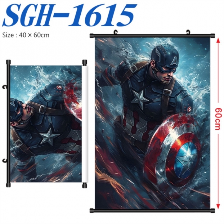 Marvel Anime digital printed pole style hanging picture Wall Scroll 40x60cm SGH-1615