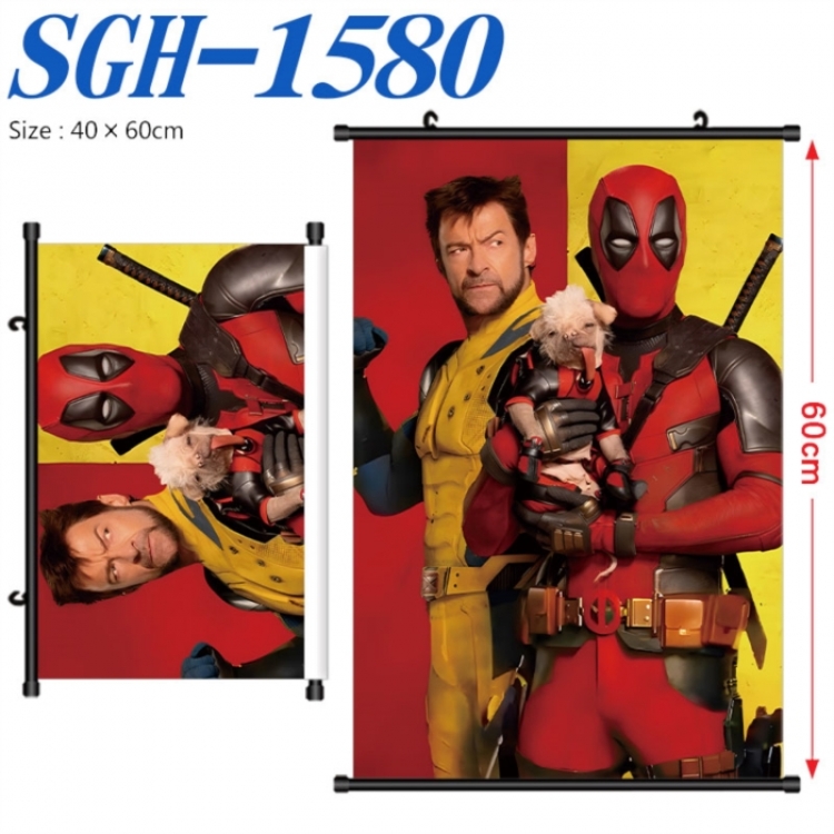 Marvel Anime digital printed pole style hanging picture Wall Scroll 40x60cm SGH-1580