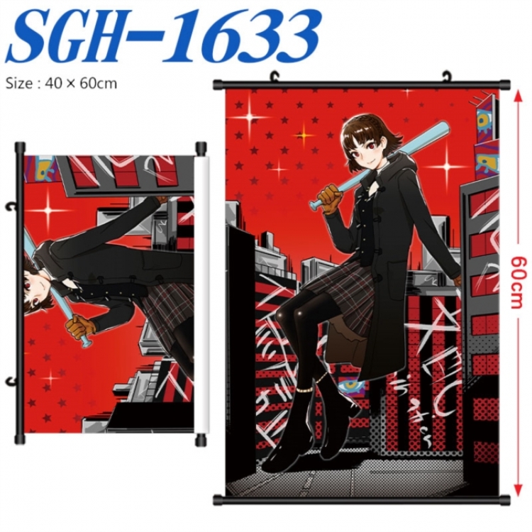 Megami Ibunroku Persona Anime digital printed pole style hanging picture Wall Scroll 40x60cm SGH-1633