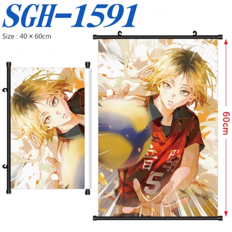 Haikyuu!! Anime digital printed pole style hanging picture Wall Scroll 40x60cm SGH-1591