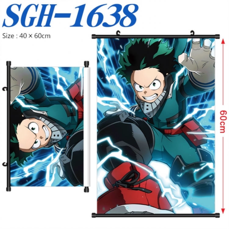My Hero Academia Anime digital printed pole style hanging picture Wall Scroll 40x60cm SGH-1638
