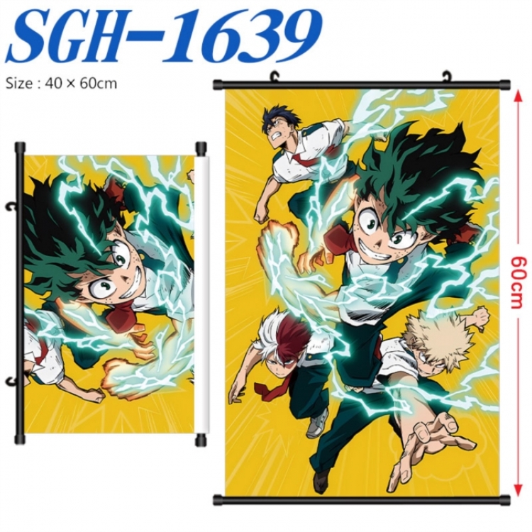 My Hero Academia Anime digital printed pole style hanging picture Wall Scroll 40x60cm SGH-1639