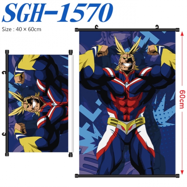 My Hero Academia Anime digital printed pole style hanging picture Wall Scroll 40x60cm SGH-1570