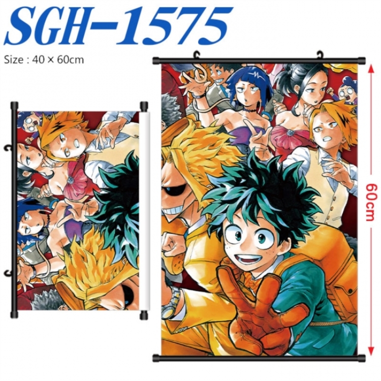 My Hero Academia Anime digital printed pole style hanging picture Wall Scroll 40x60cm SGH-1575
