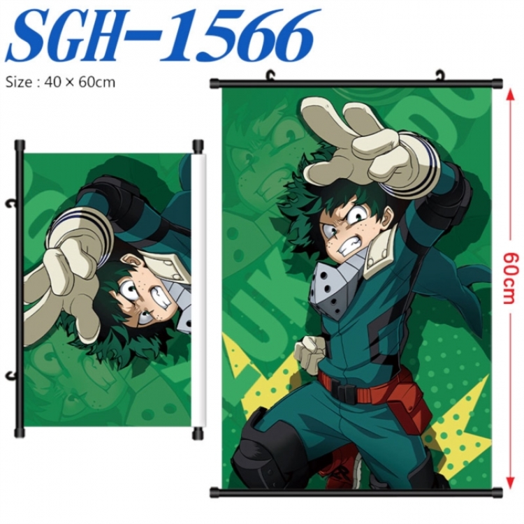 My Hero Academia Anime digital printed pole style hanging picture Wall Scroll 40x60cm SGH-1566