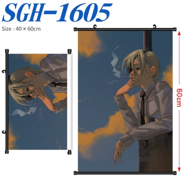 EVA  Anime digital printed pole style hanging picture Wall Scroll 40x60cm  SGH-1605
