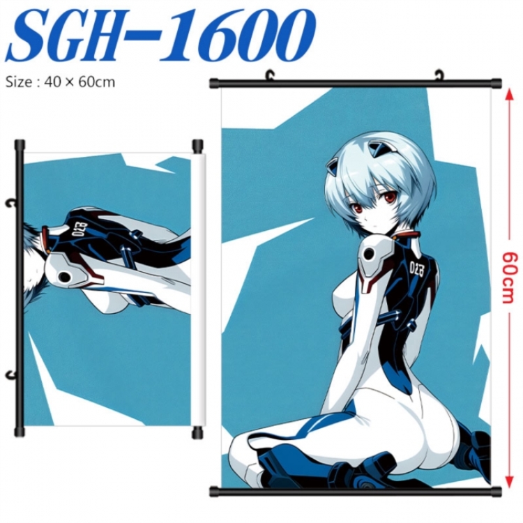 EVA  Anime digital printed pole style hanging picture Wall Scroll 40x60cm SGH-1600