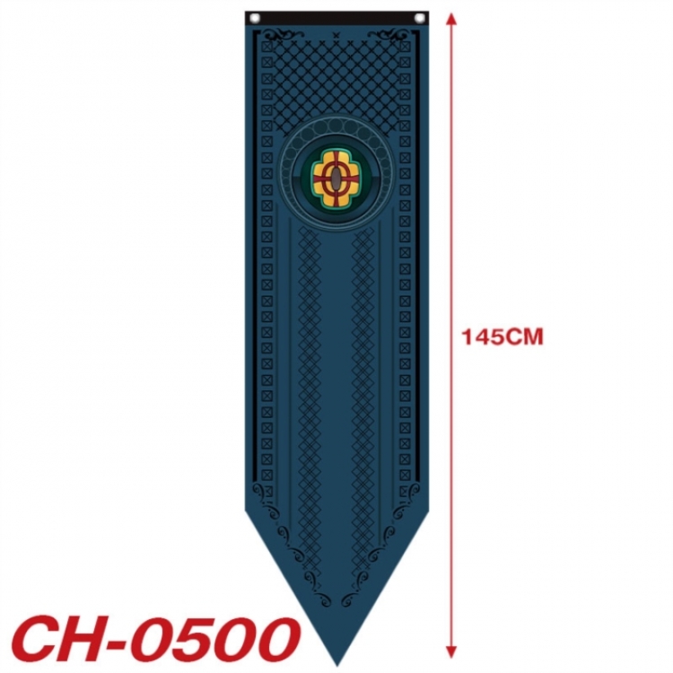 Demon Slayer Kimets Anime Peripheral Full Color Printing Banner 40X145CM CH-0500