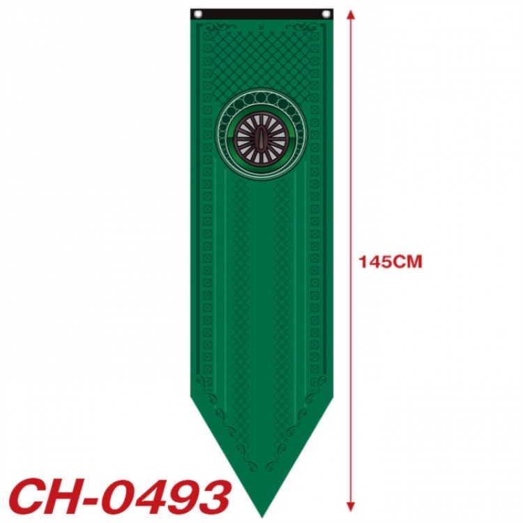 Demon Slayer Kimets Anime Peripheral Full Color Printing Banner 40X145CM CH-0493