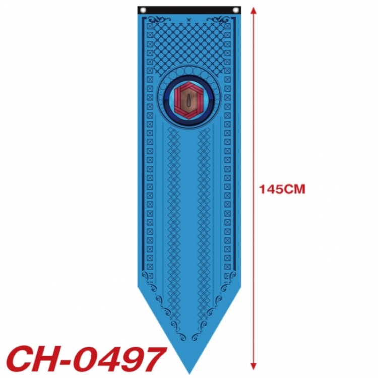 Demon Slayer Kimets Anime Peripheral Full Color Printing Banner 40X145CM CH-0497