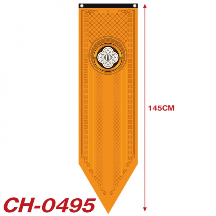 Demon Slayer Kimets Anime Peripheral Full Color Printing Banner 40X145CM CH-0495