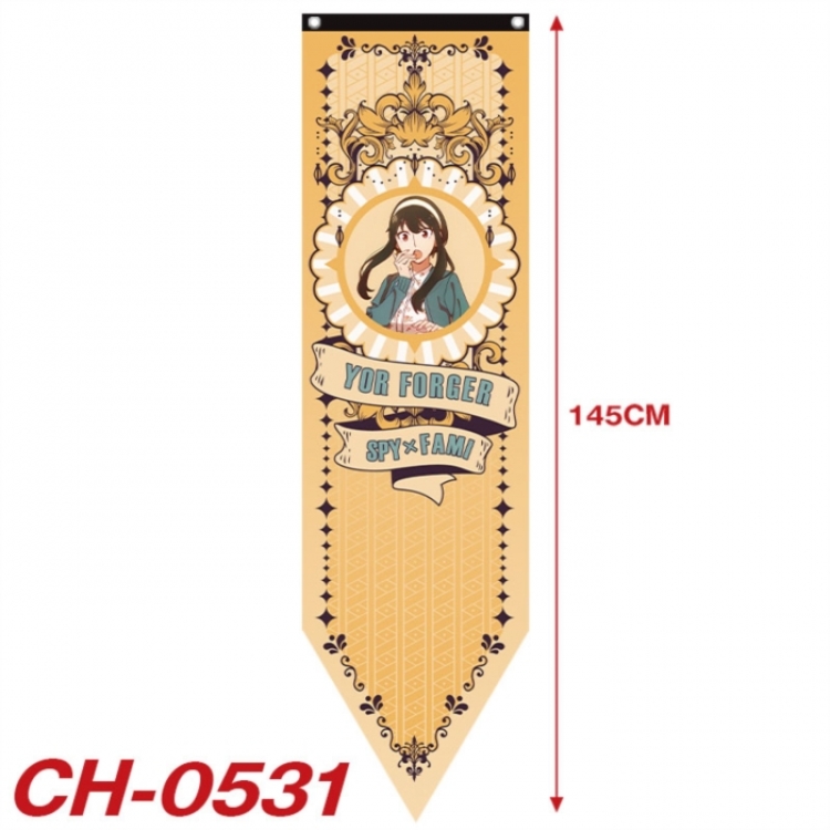 SPY×FAMILY Anime Peripheral Full Color Printing Banner 40X145CM CH-0531