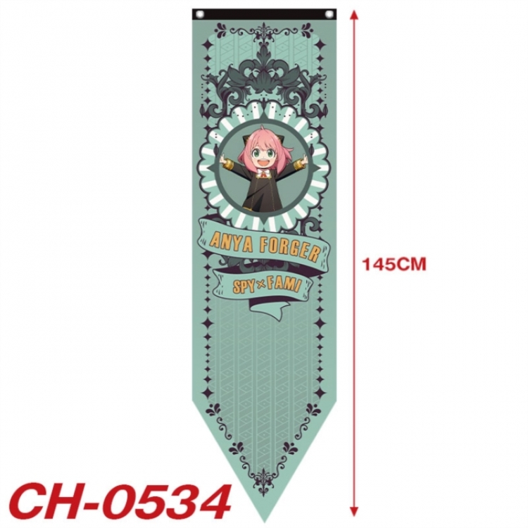 SPY×FAMILY Anime Peripheral Full Color Printing Banner 40X145CM  CH-0534