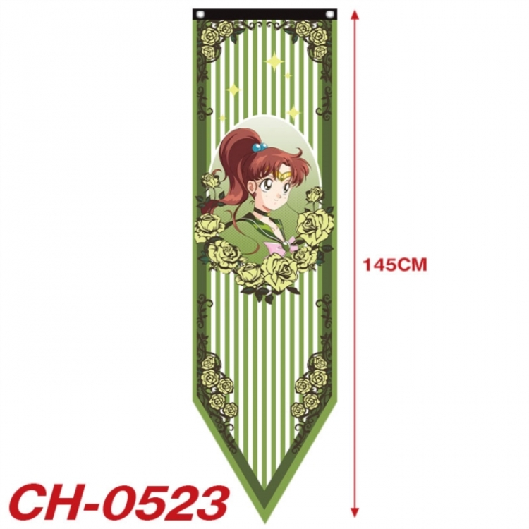 sailormoon Anime Peripheral Full Color Printing Banner 40X145CM CH-0523