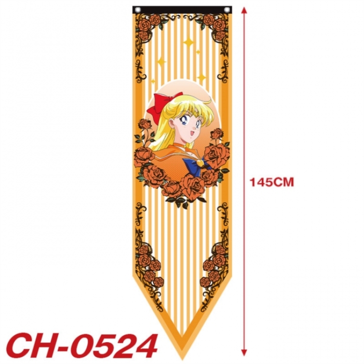 sailormoon Anime Peripheral Full Color Printing Banner 40X145CM CH-0524