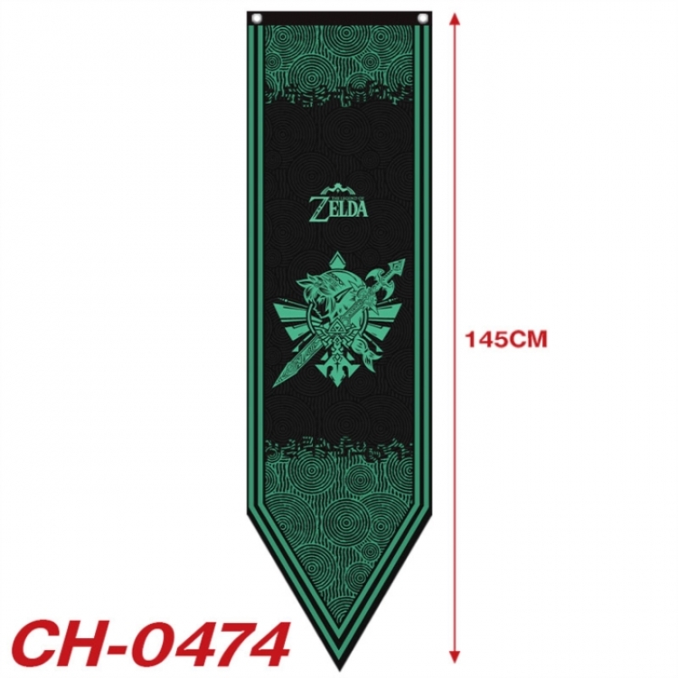 The Legend of Zelda Anime Peripheral Full Color Printing Banner 40X145CM CH-0474