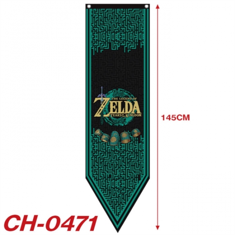The Legend of Zelda Anime Peripheral Full Color Printing Banner 40X145CM CH-0471