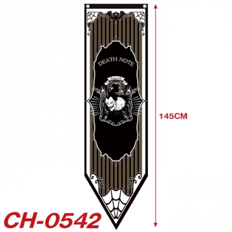 Death note Anime Peripheral Full Color Printing Banner 40X145CM 