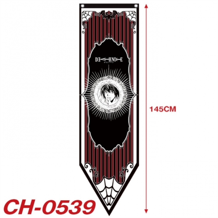 Death note Anime Peripheral Full Color Printing Banner 40X145CM 