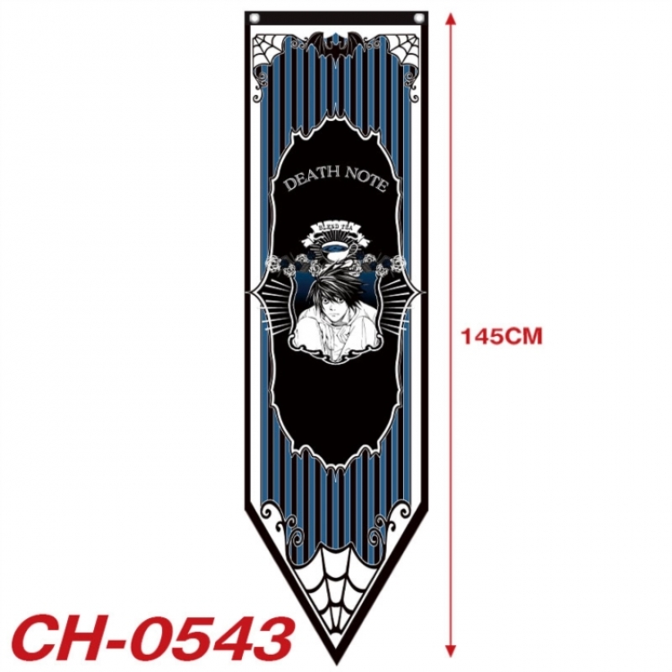 Death note Anime Peripheral Full Color Printing Banner 40X145CM 