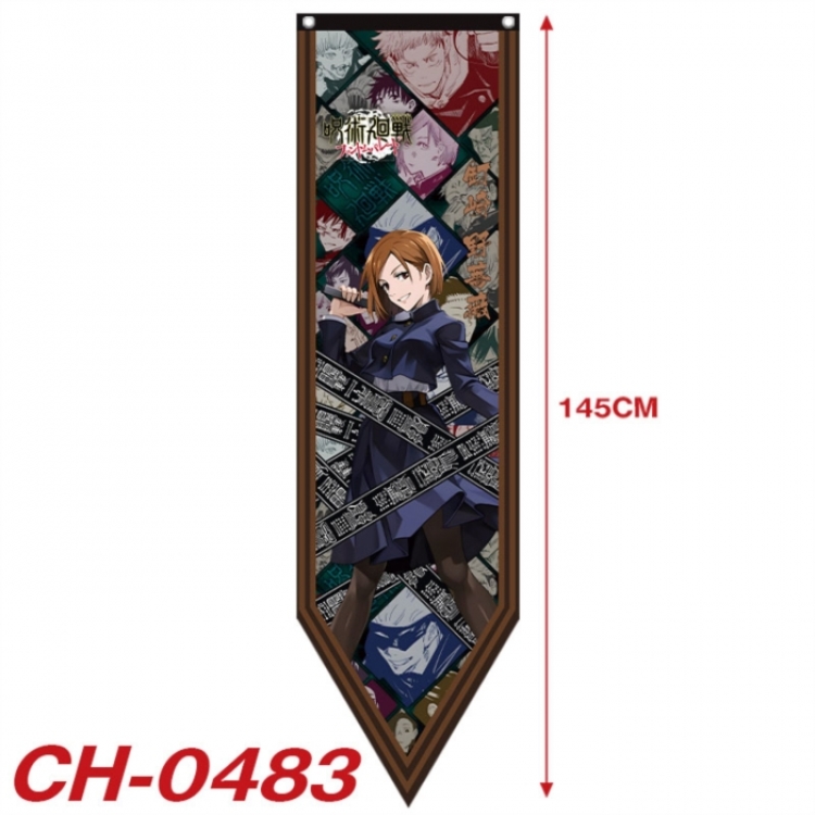 Jujutsu Kaisen Anime Peripheral Full Color Printing Banner 40X145CM CH-0483