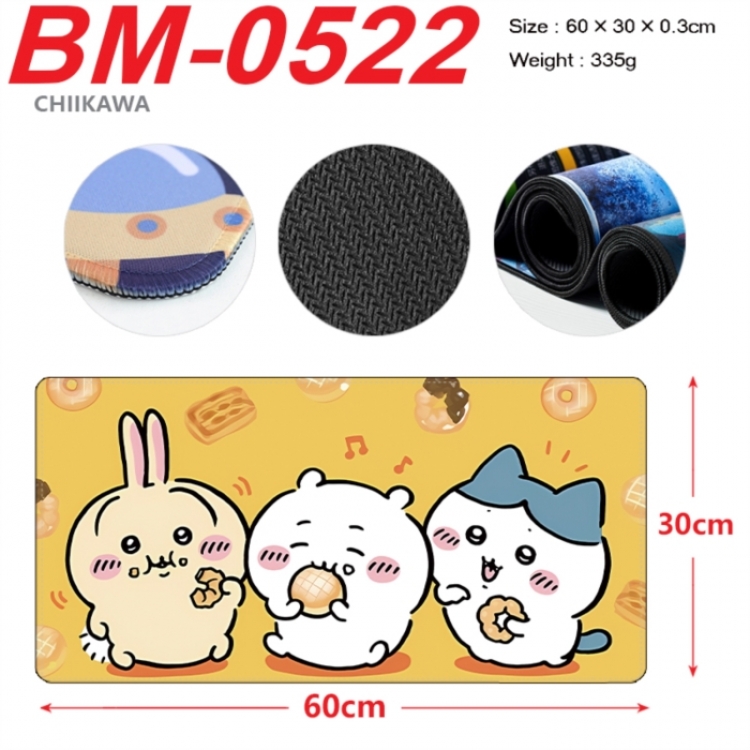 Chiikawa Animation peripheral locking mouse pad 60X30cm