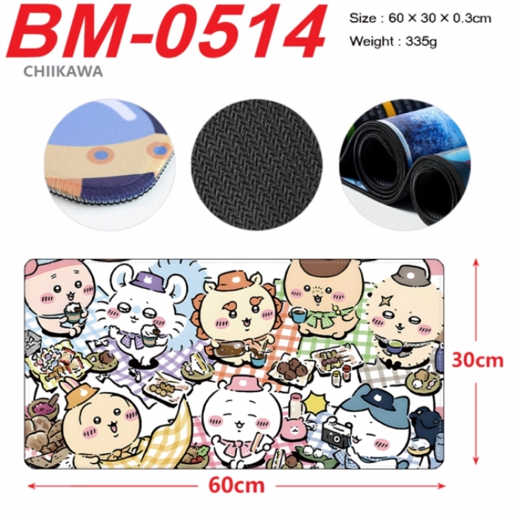 Chiikawa Animation peripheral locking mouse pad 60X30cm